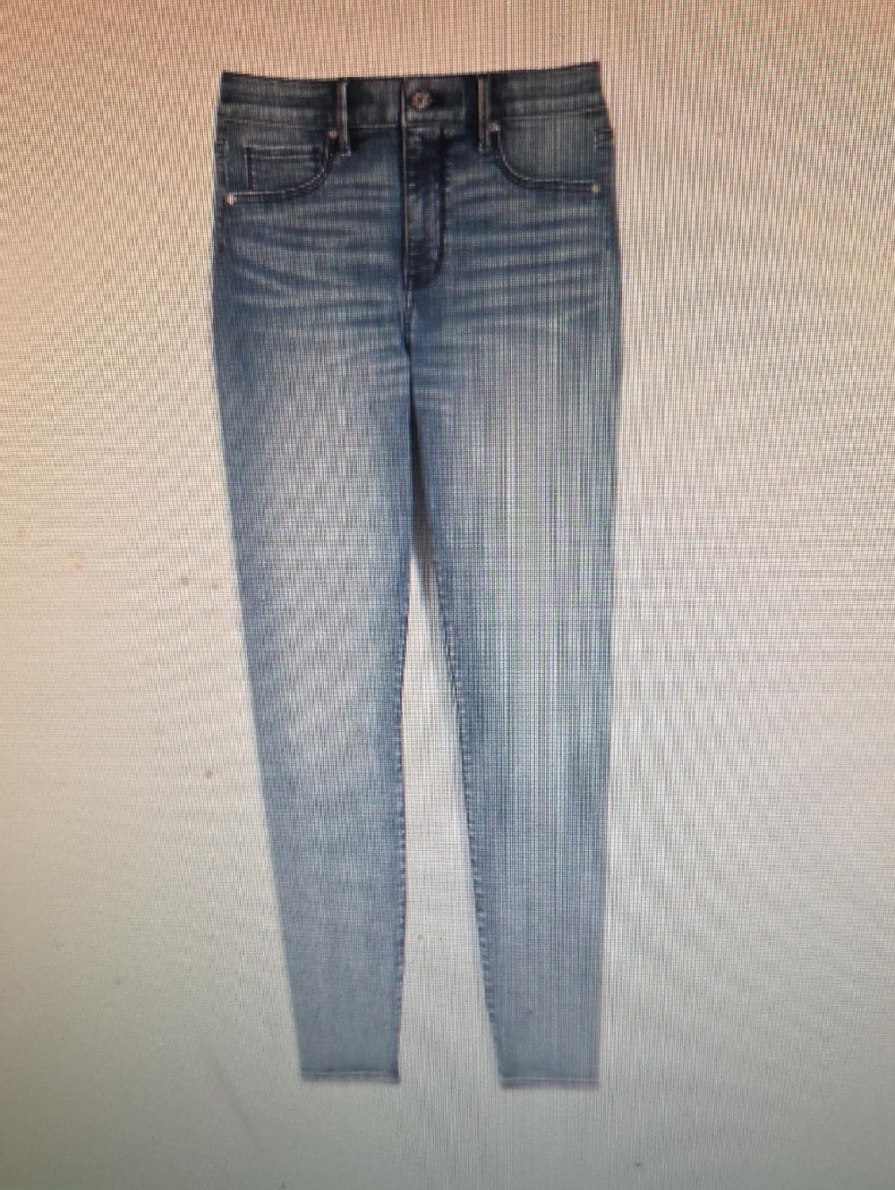 Women's Light Blue High-Rise Jeanie Denim Legging Size S WHBM